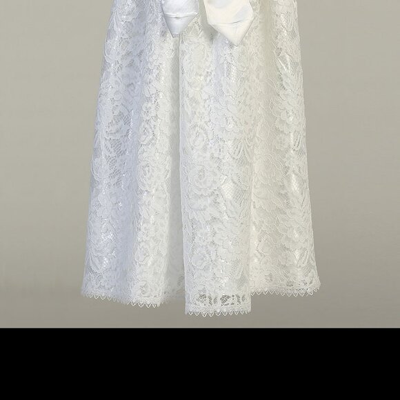 6/12M - Suzana Girls White Christening & Baptism Gown (NWT) - Picture 5 of 7